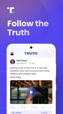 Truth Social android App screenshot 0