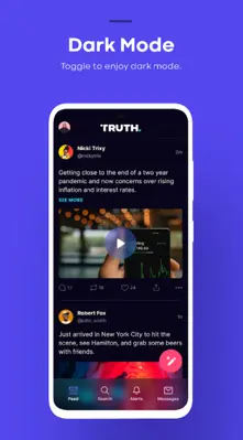 Truth Social android App screenshot 1